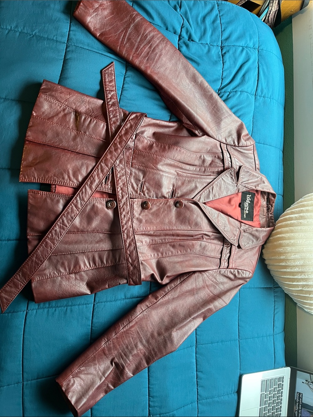 Vintage 80s Wilsons leather jacket